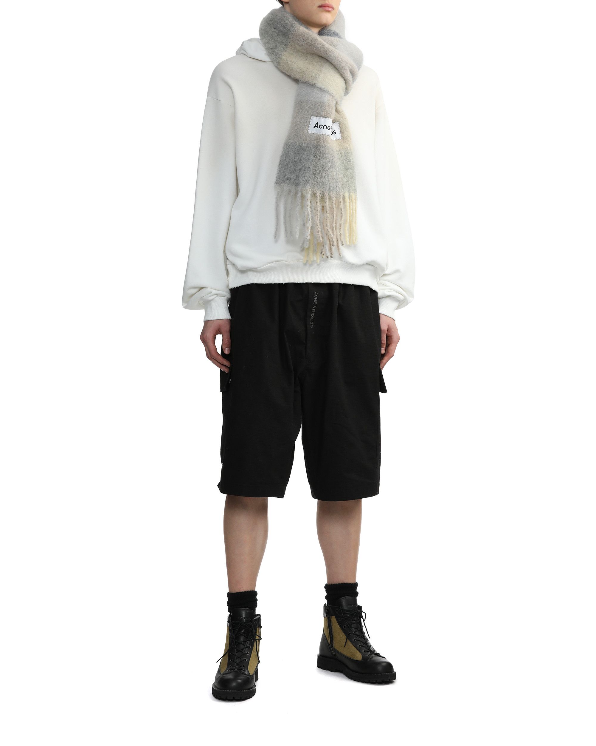Acne Studios Acne Studios Logo Printed Hooded Sweatshirt Size US S / EU 44-46 / 1 - 2 Thumbnail