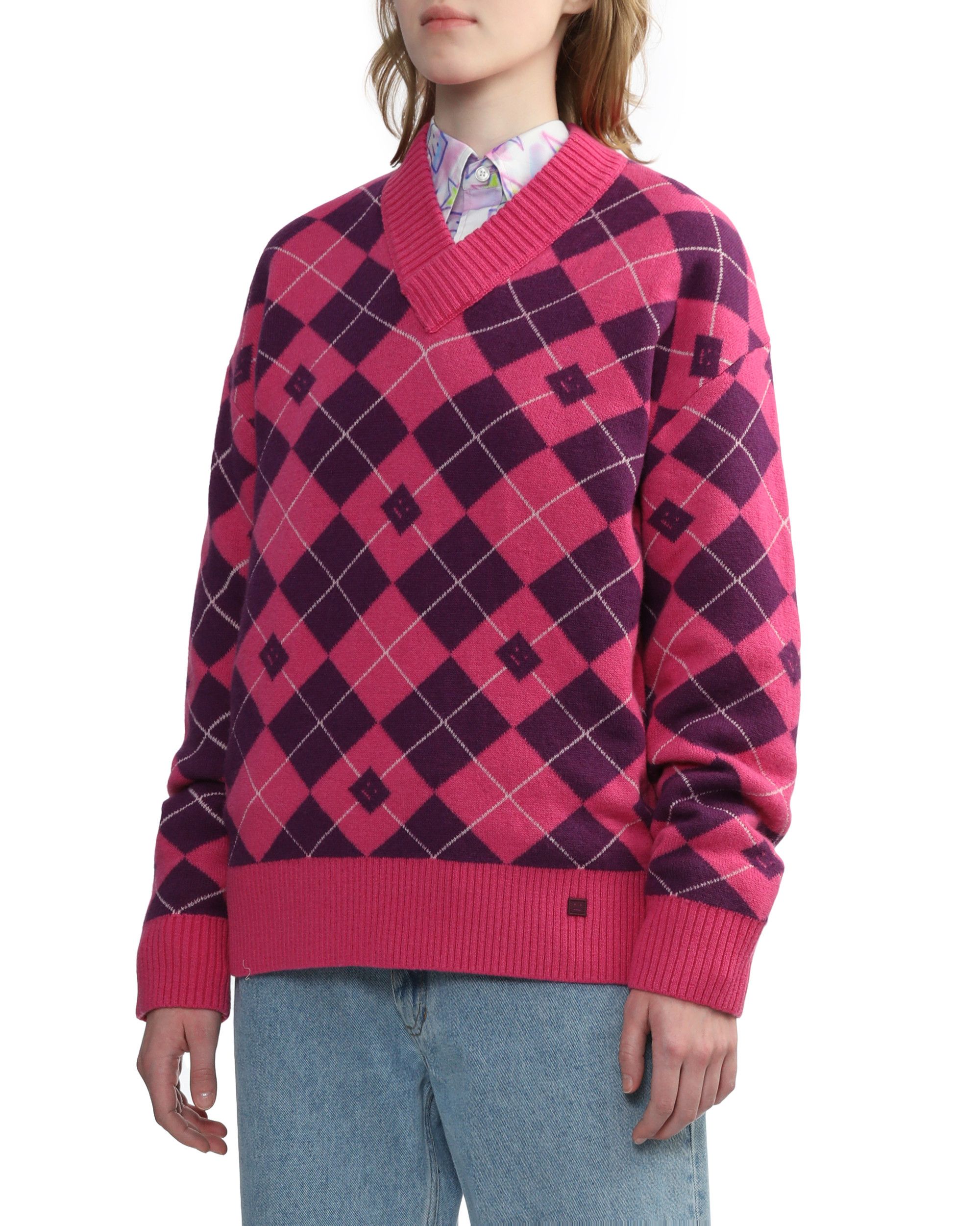Acne Studios Acne Studios Face Jacquard Knitwear Size S / US 4 / IT 40 - 3 Thumbnail