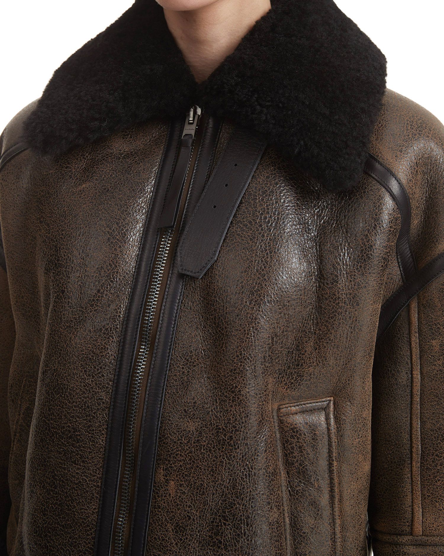 Acne Studios Acne Studios Shearling Aviator Jacket Size L / US 10 / IT 46 - 5 Thumbnail