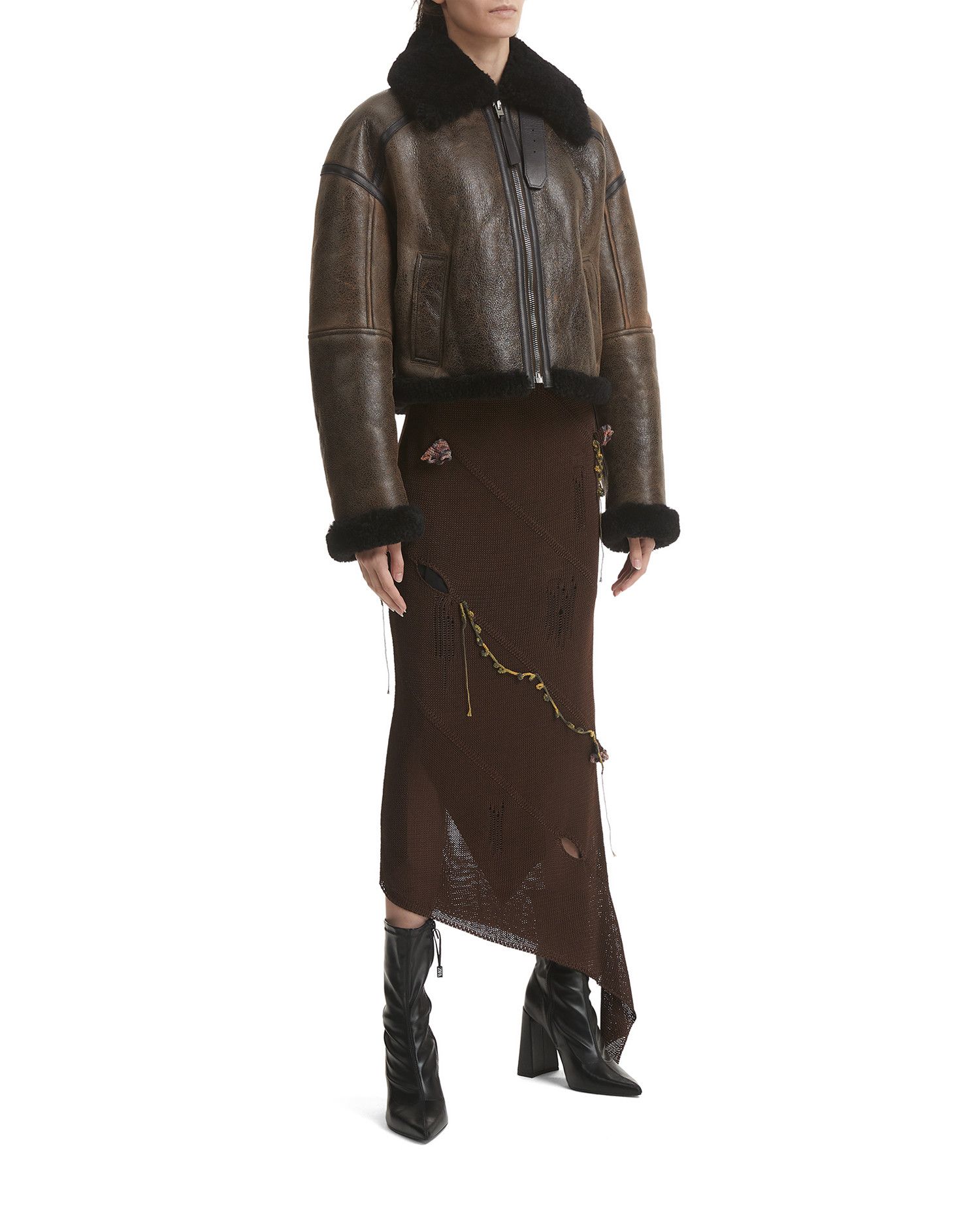 Acne Studios Acne Studios Shearling Aviator Jacket Size L / US 10 / IT 46 - 2 Thumbnail