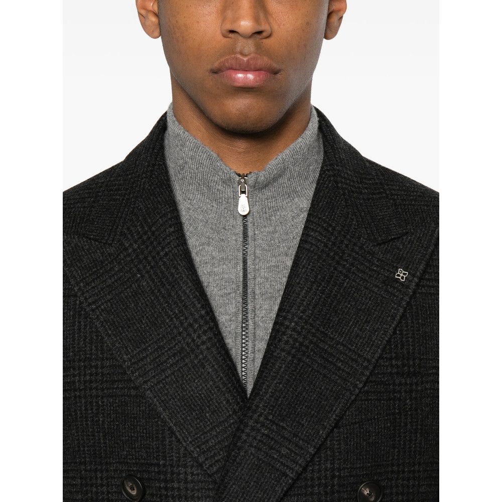 Tagliatore Tagliatore GREY Coats - Double Breasted Coats Size US M / EU 48-50 / 2 - 4 Thumbnail