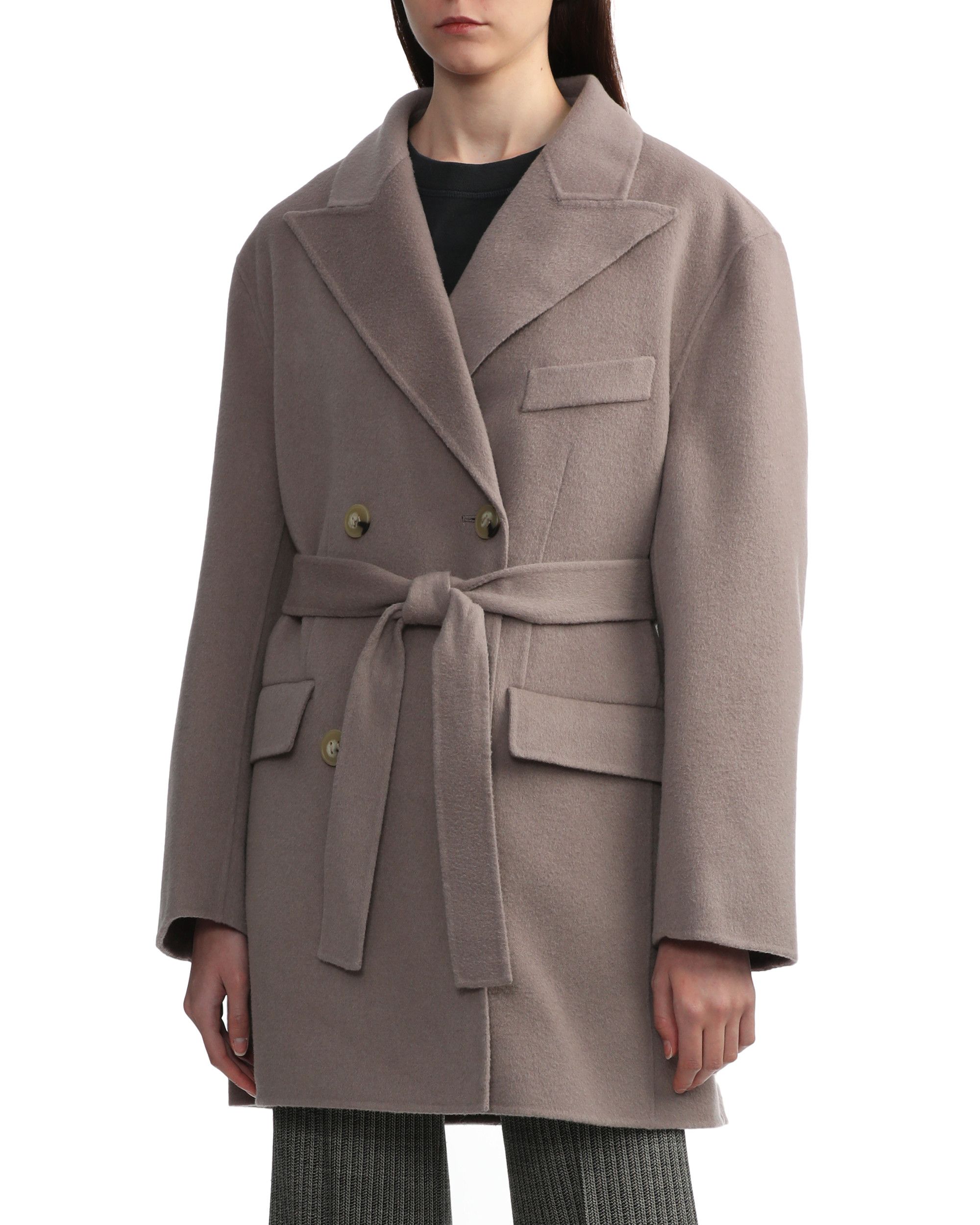Acne Studios Acne Studios Match Belt Double Breasted Jacket Size ONE SIZE - 3 Thumbnail
