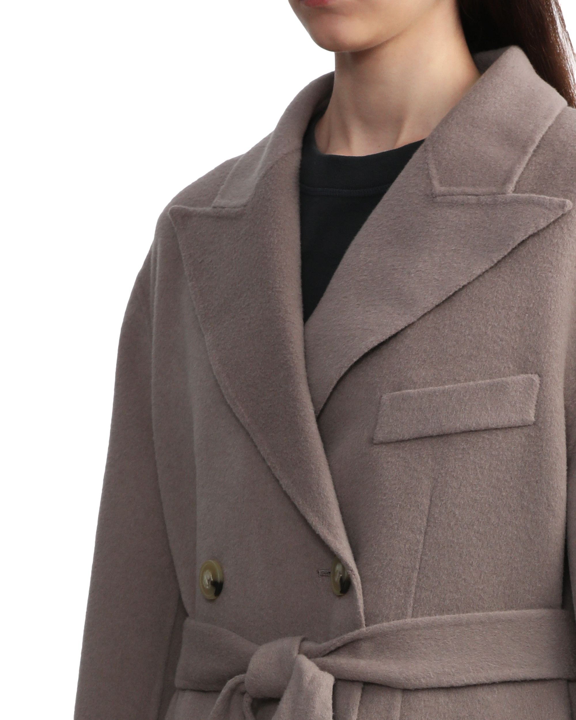 Acne Studios Acne Studios Match Belt Double Breasted Jacket Size ONE SIZE - 5 Thumbnail