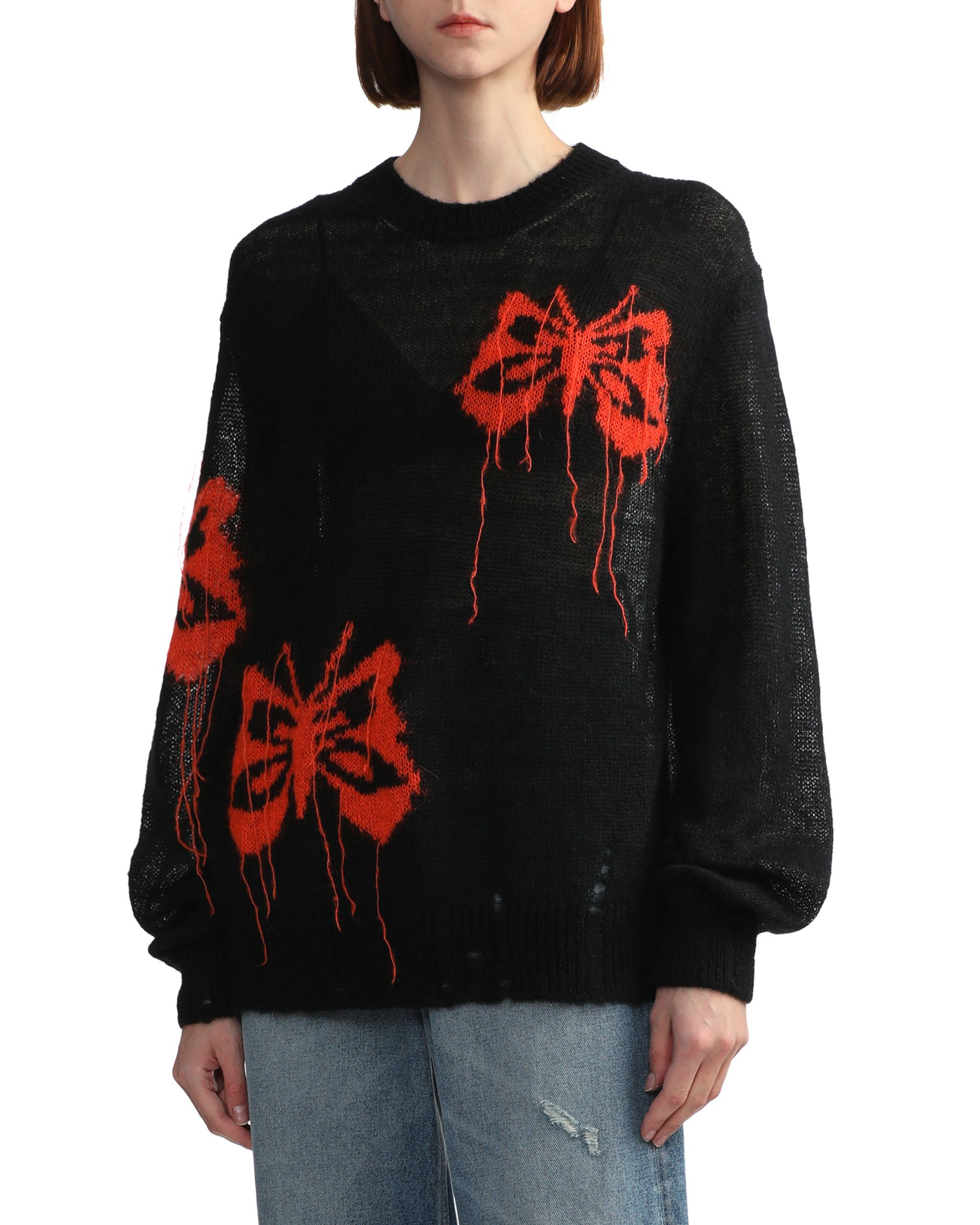 Acne Studios Acne Studios Butterfly Inset Floral Knitwear Size XXS / US 00 / IT 34 - 3 Thumbnail