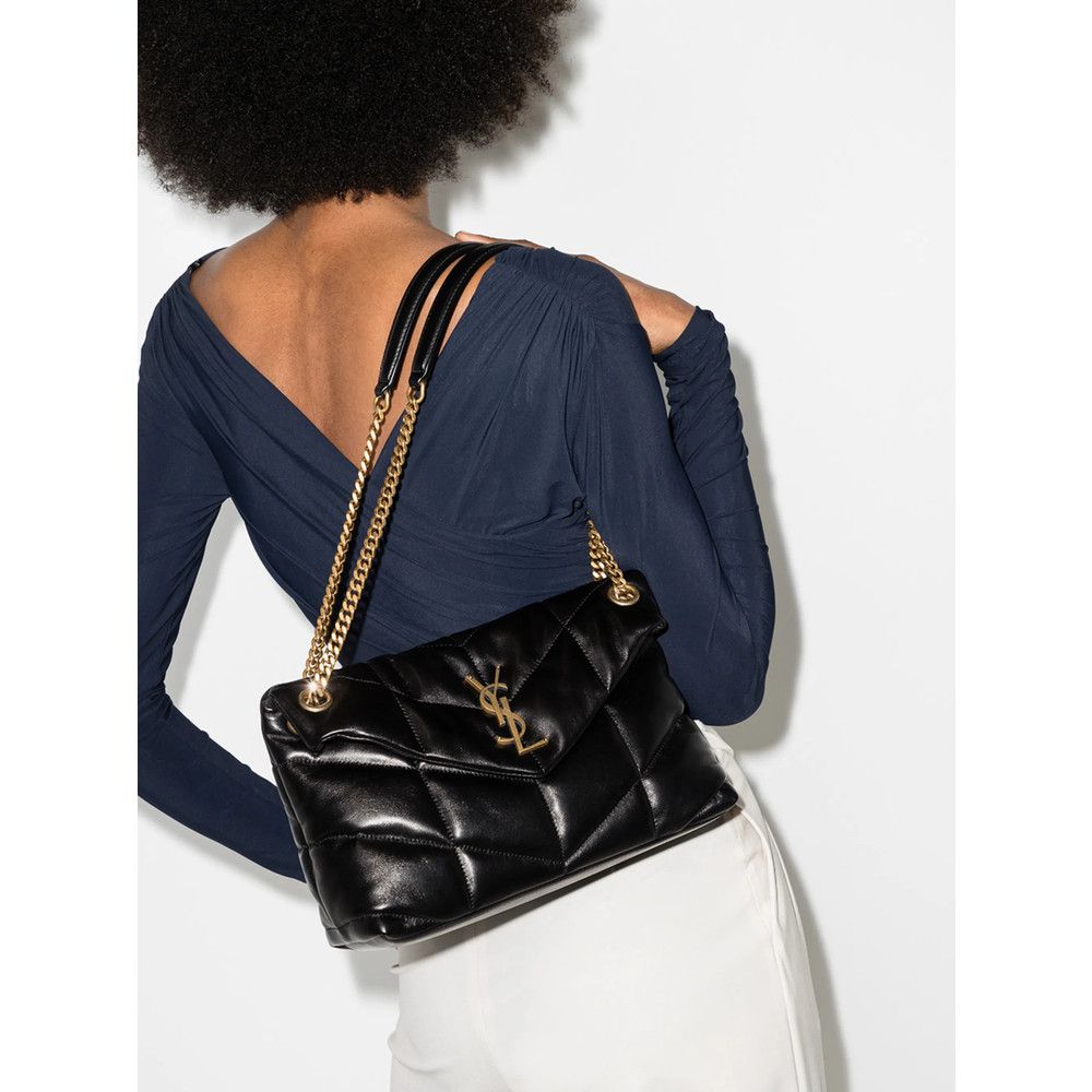 Saint Laurent Paris Saint Laurent BLACK Shoulder Bags Size ONE SIZE - 2 Thumbnail
