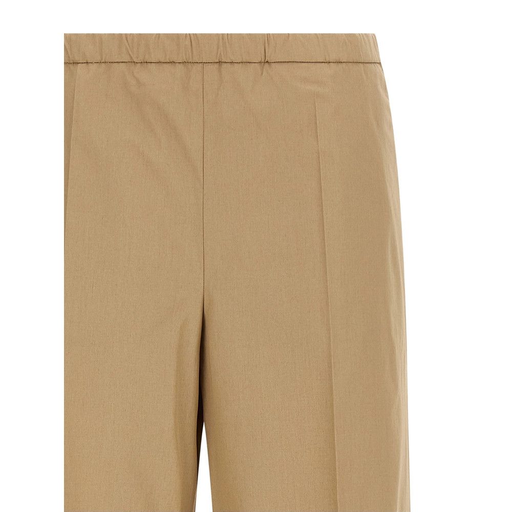 Moncler Moncler NEUTRALS Trousers - Straight Trousers Size 26" / US 2 / IT 38 - 4 Thumbnail