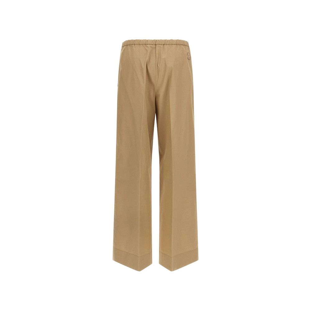 Moncler Moncler NEUTRALS Trousers - Straight Trousers Size 26" / US 2 / IT 38 - 3 Thumbnail