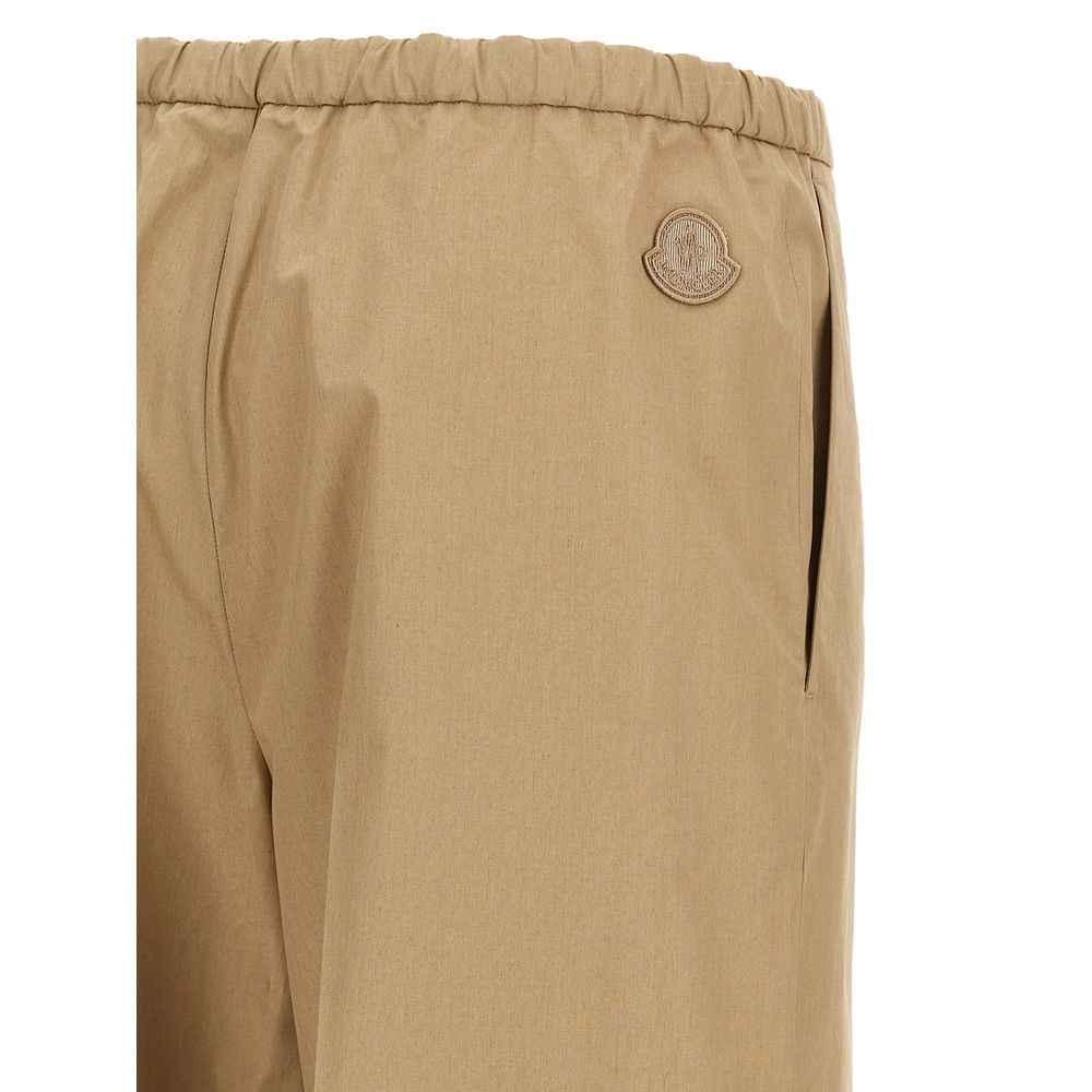 Moncler Moncler NEUTRALS Trousers - Straight Trousers Size 26" / US 2 / IT 38 - 2 Thumbnail