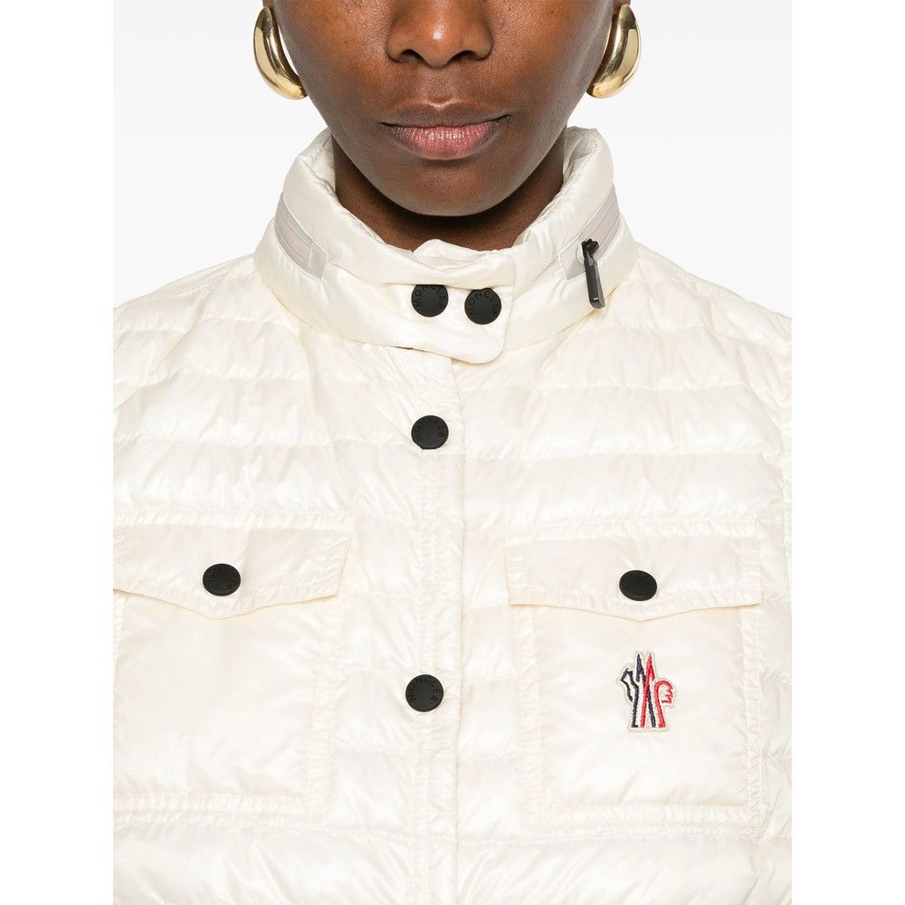 Moncler Grenoble Moncler Grenoble NEUTRALS Jackets - Waistcoat & Gilets Size XS / US 0-2 / IT 36-38 - 2 Thumbnail