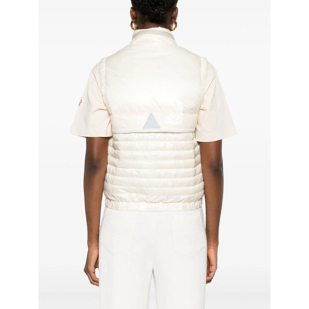 Moncler Grenoble Moncler Grenoble NEUTRALS Jackets - Waistcoat & Gilets Size XS / US 0-2 / IT 36-38 - 5 Thumbnail