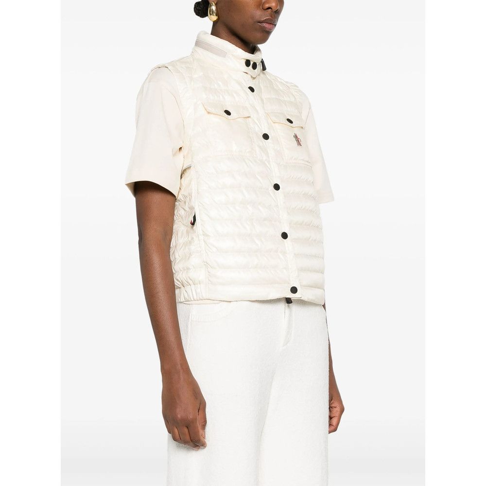 Moncler Grenoble Moncler Grenoble NEUTRALS Jackets - Waistcoat & Gilets Size M / US 6-8 / IT 42-44 - 3 Thumbnail