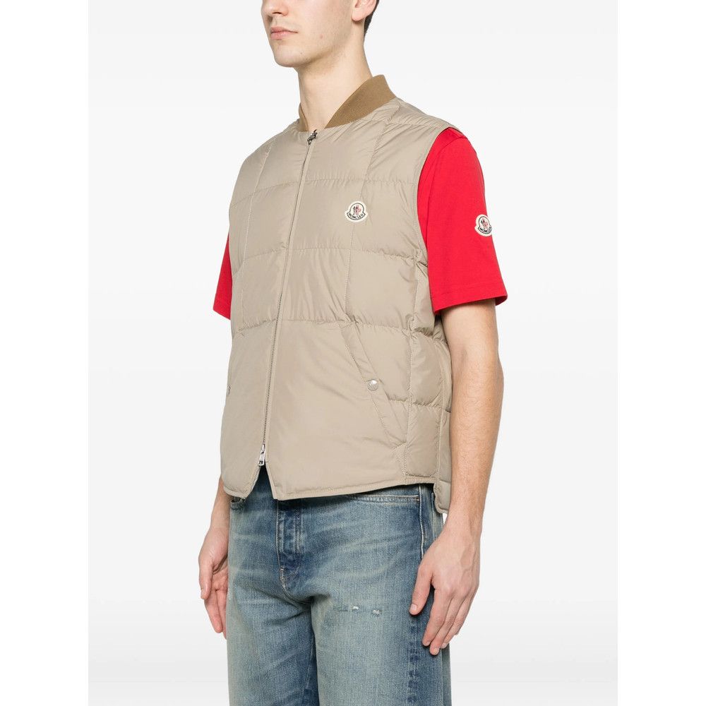 Moncler Moncler NEUTRALS Jackets - Waistcoats & Gilets Size US M / EU 48-50 / 2 - 2 Thumbnail