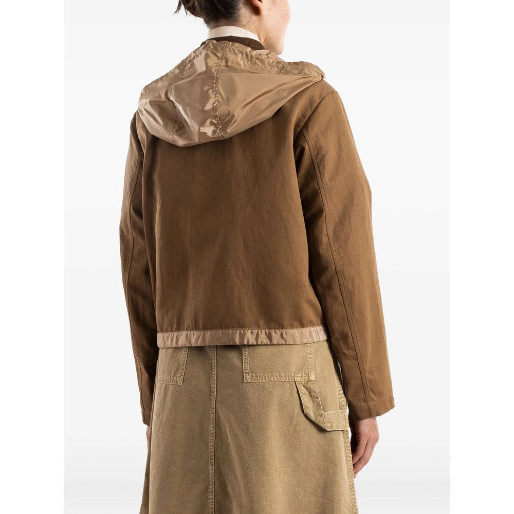 Moncler Moncler BROWN Jackets - Bomber Jackets Size M / US 6-8 / IT 42-44 - 4 Thumbnail