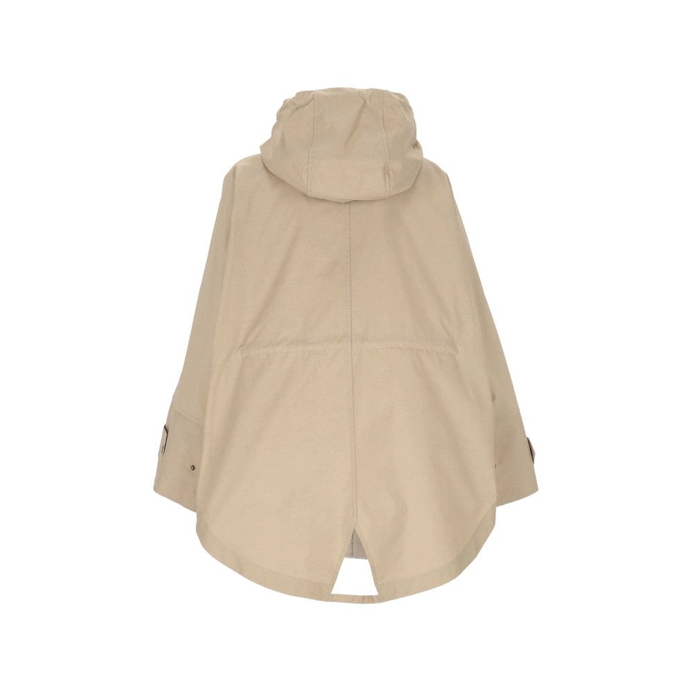 Moncler Moncler NEUTRALS Coats - Single Breasted Coats Size M / US 6-8 / IT 42-44 - 3 Thumbnail