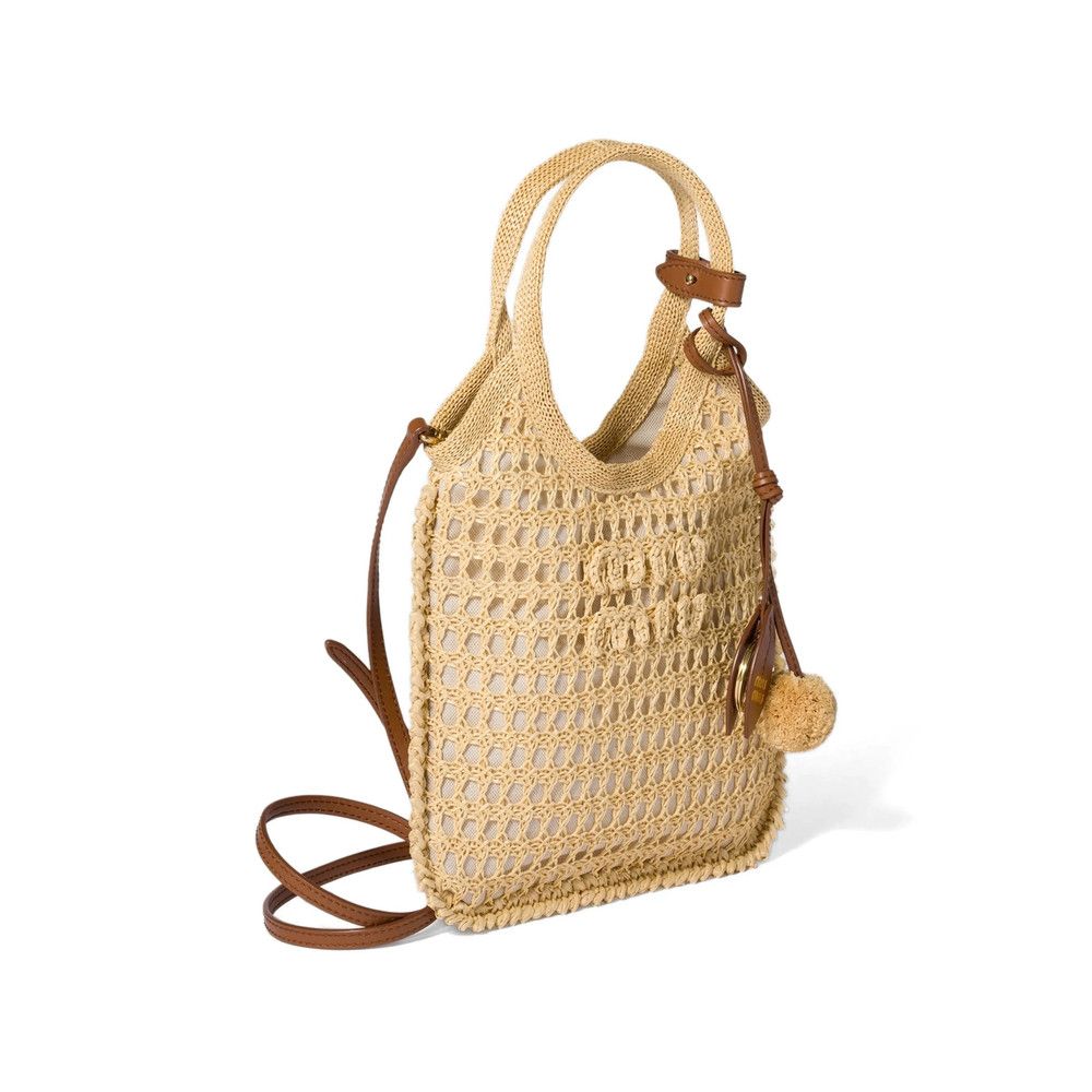 Miu Miu Miu Miu NEUTRALS Tote Bags Size ONE SIZE - 2 Thumbnail
