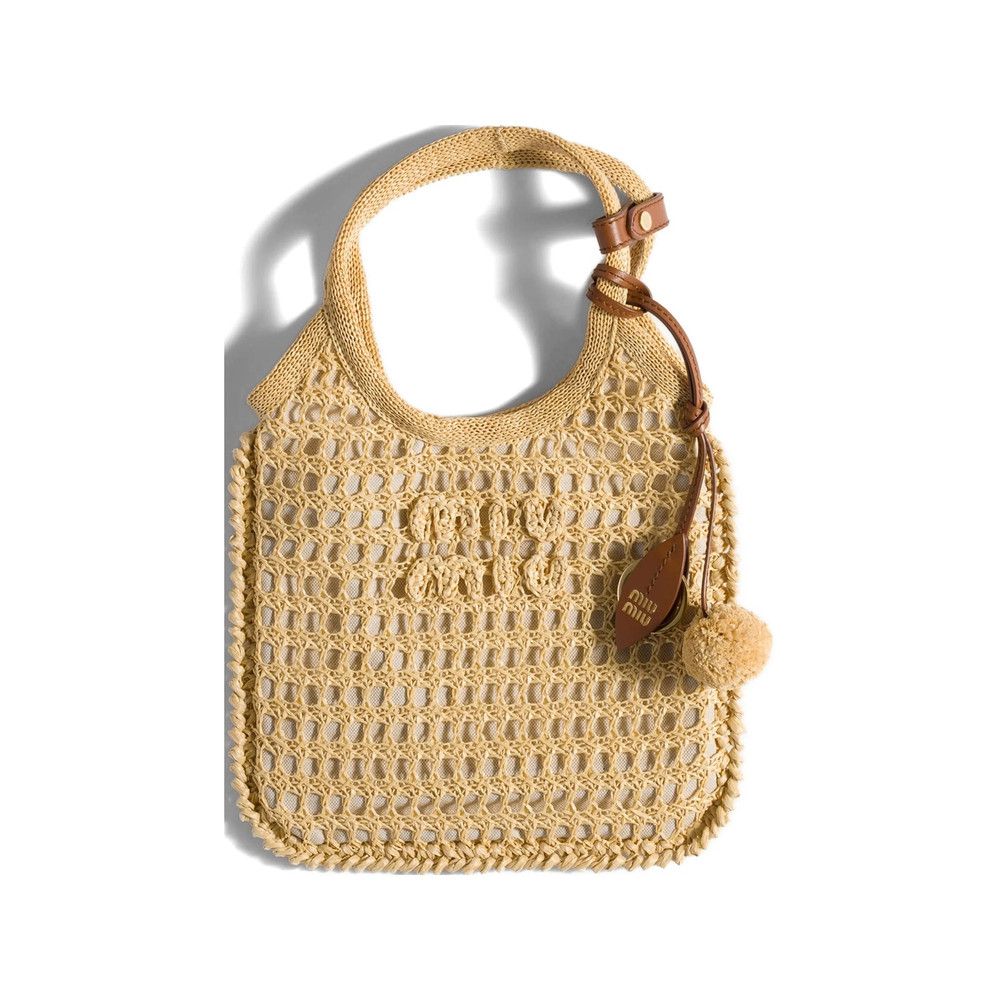 Miu Miu Miu Miu NEUTRALS Tote Bags Size ONE SIZE - 5 Thumbnail