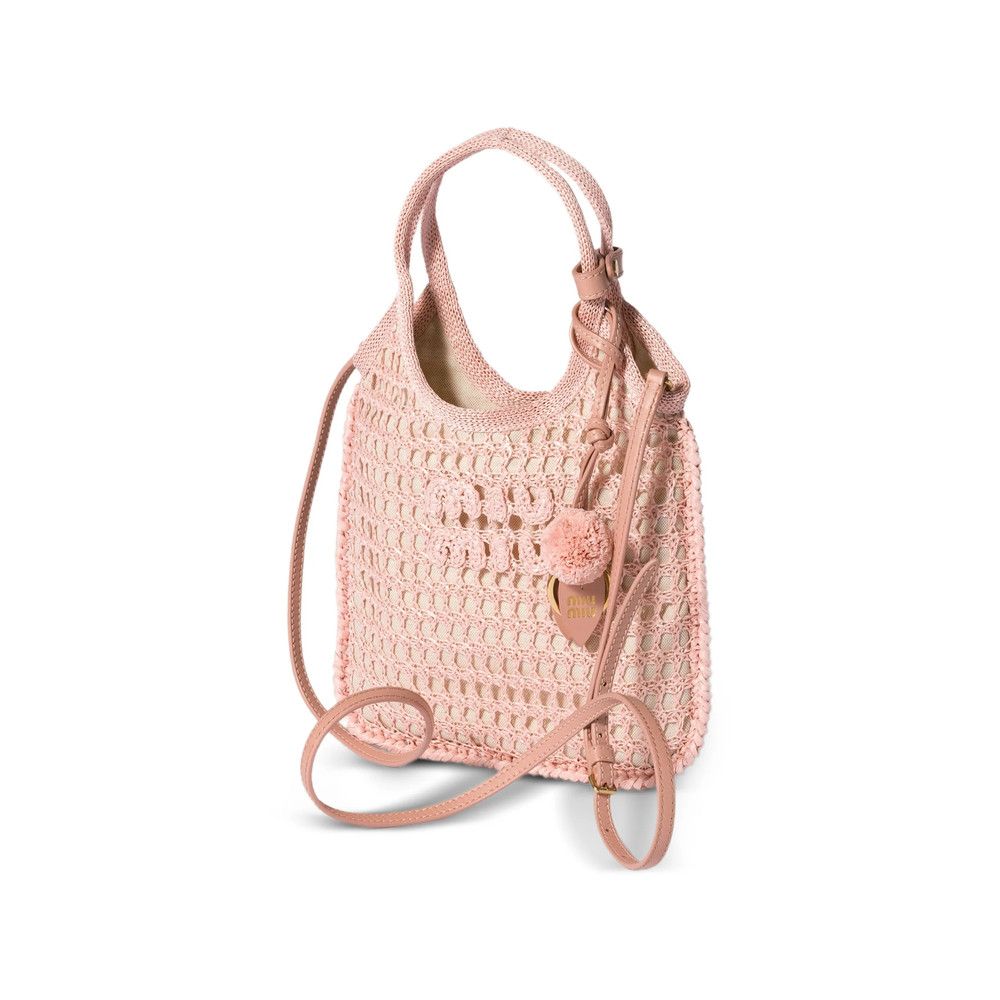 Miu Miu Miu Miu PINK Tote Bags Size ONE SIZE - 4 Thumbnail