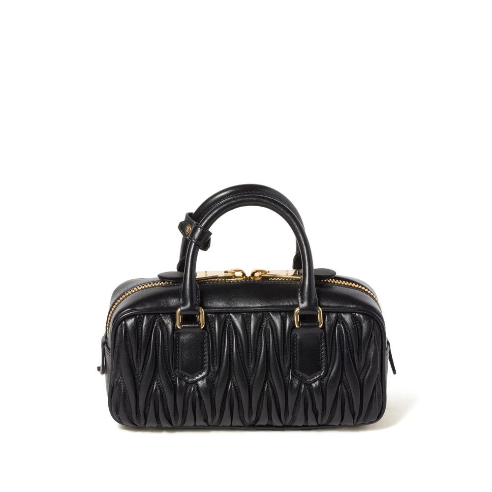 Miu Miu Miu Miu BLACK Tote Bags Size ONE SIZE - 3 Thumbnail
