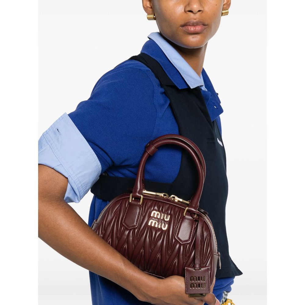 Miu Miu Miu Miu RED Tote Bags Size ONE SIZE - 4 Thumbnail