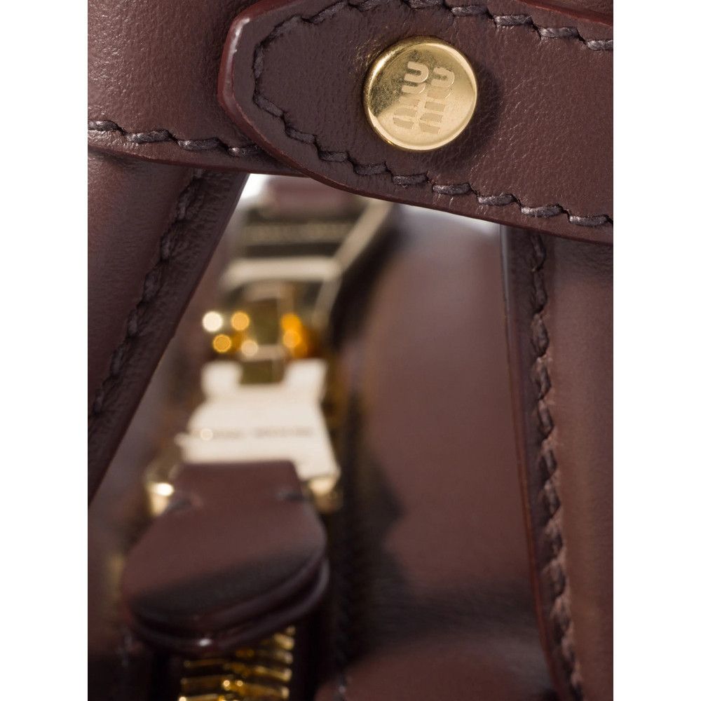 Miu Miu Miu Miu BROWN Tote Bags Size ONE SIZE - 2 Thumbnail