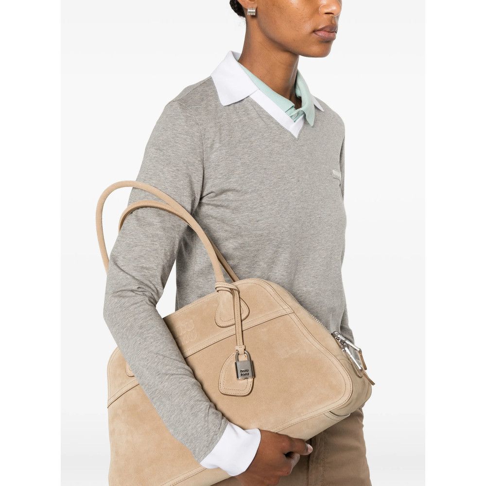 Miu Miu Miu Miu NEUTRALS Tote Bags Size ONE SIZE - 2 Thumbnail