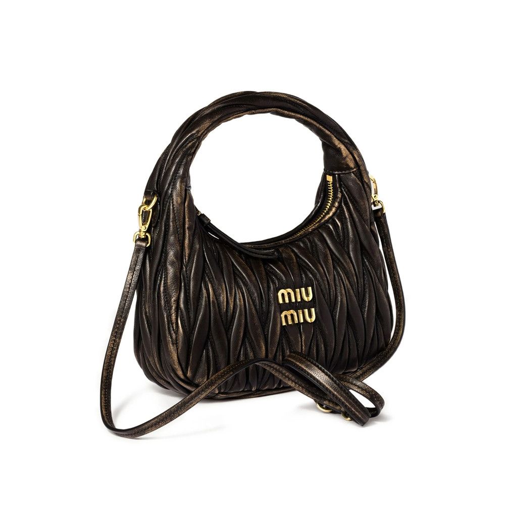 Miu Miu Miu Miu BROWN Shoulder Bags Size ONE SIZE - 3 Thumbnail