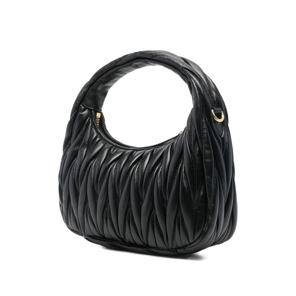 Miu Miu Miu Miu BLACK Tote Bags Size ONE SIZE - 2 Thumbnail