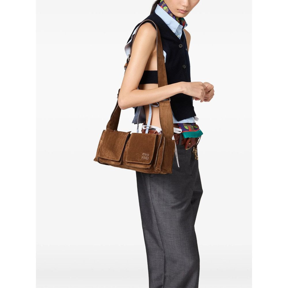 Miu Miu Miu Miu BROWN Shoulder Bags Size ONE SIZE - 2 Thumbnail