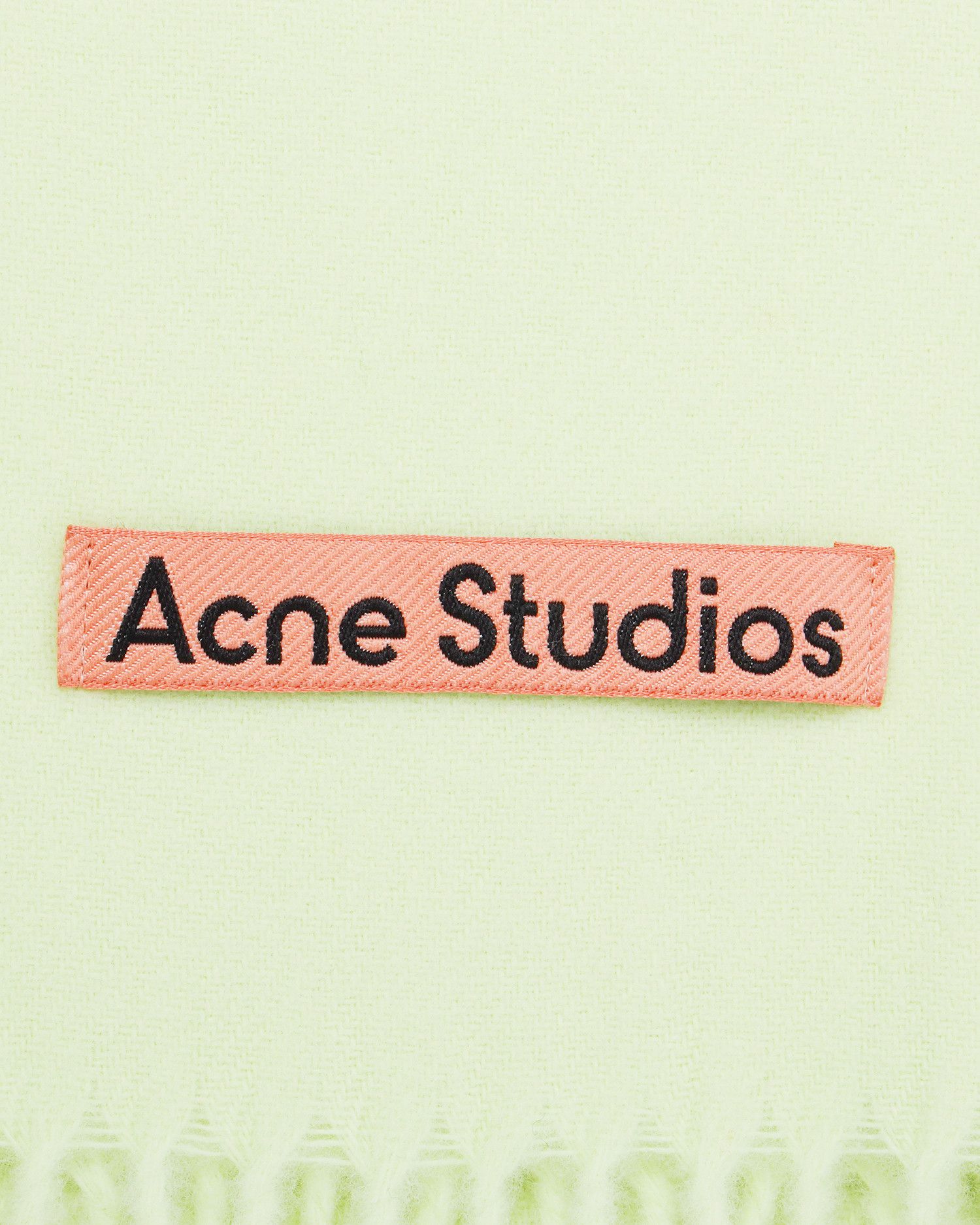 Acne Studios Acne Studios Logo Stitched Detail Scarf Size ONE SIZE - 6 Thumbnail