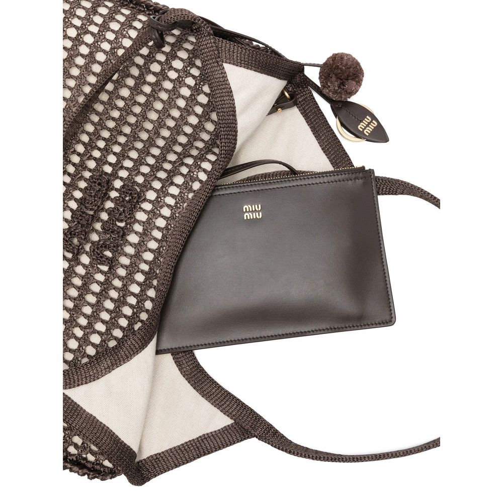 Miu Miu Miu Miu BROWN Shoulder Bags Size ONE SIZE - 4 Thumbnail