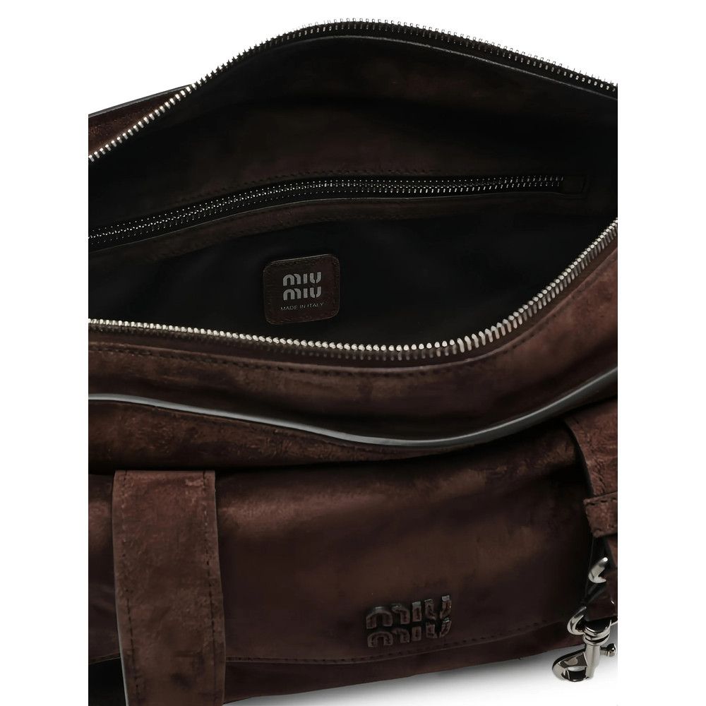 Miu Miu Miu Miu BROWN Tote Bags Size ONE SIZE - 5 Thumbnail
