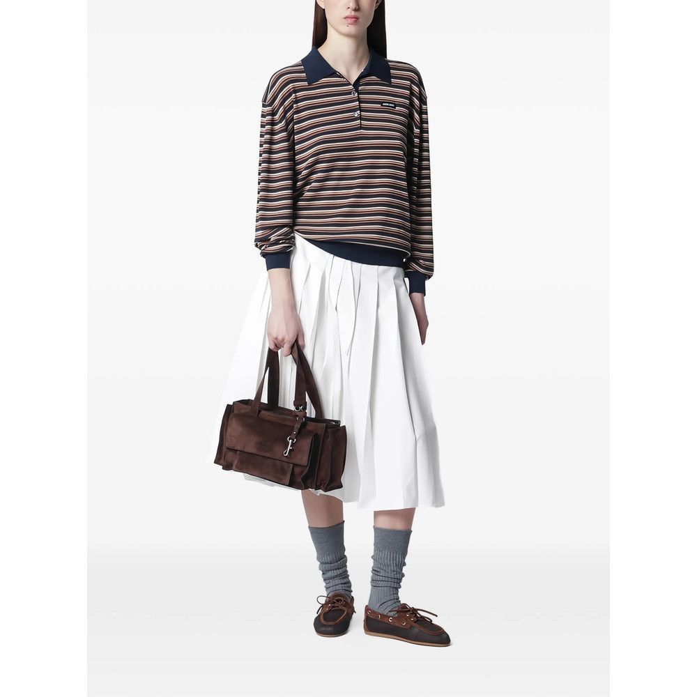Miu Miu Miu Miu BROWN Tote Bags Size ONE SIZE - 2 Thumbnail
