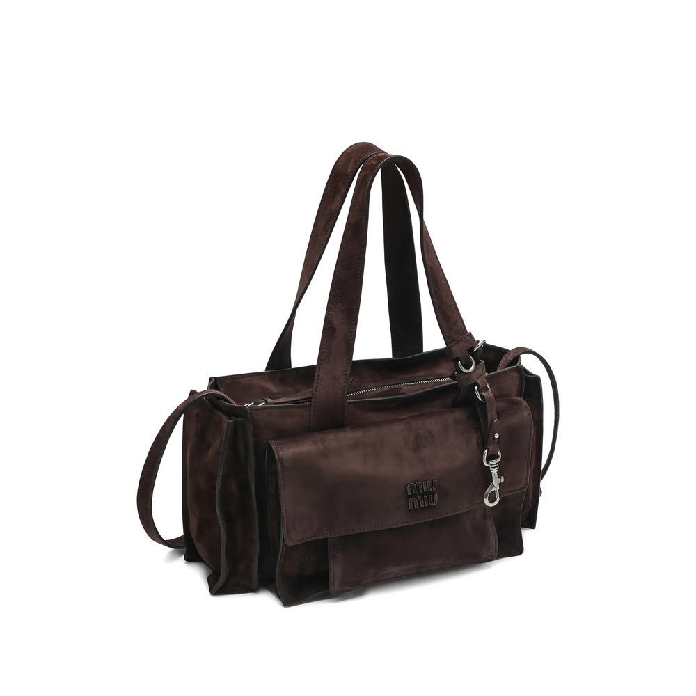 Miu Miu Miu Miu BROWN Tote Bags Size ONE SIZE - 4 Thumbnail