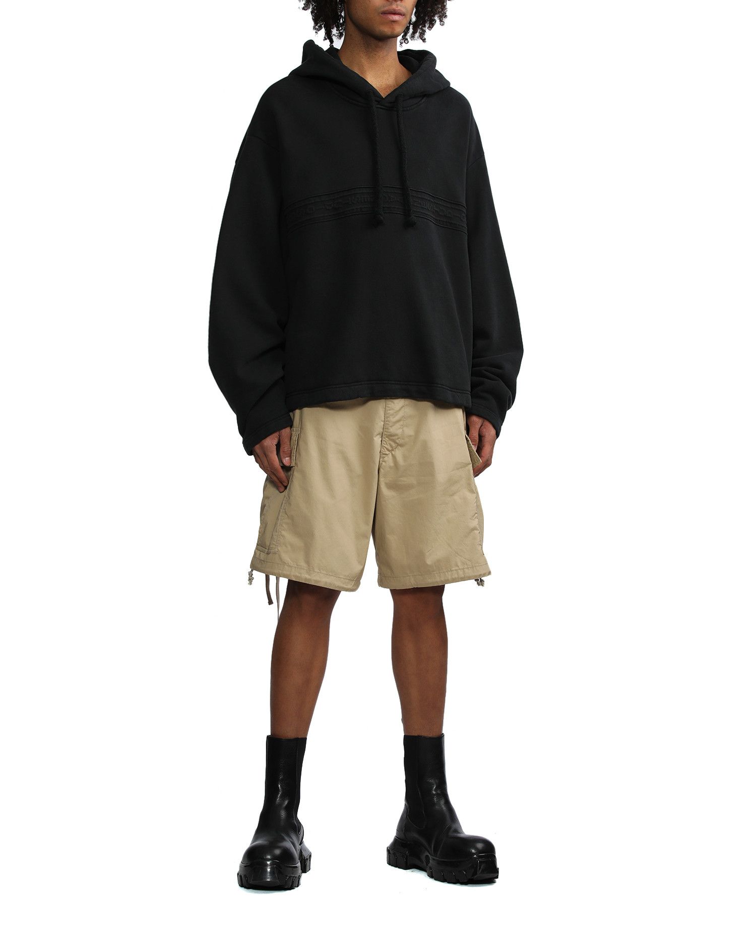 Acne Studios Acne Studios Logo Decorative Hooded Sweatshirt Size US S / EU 44-46 / 1 - 2 Thumbnail