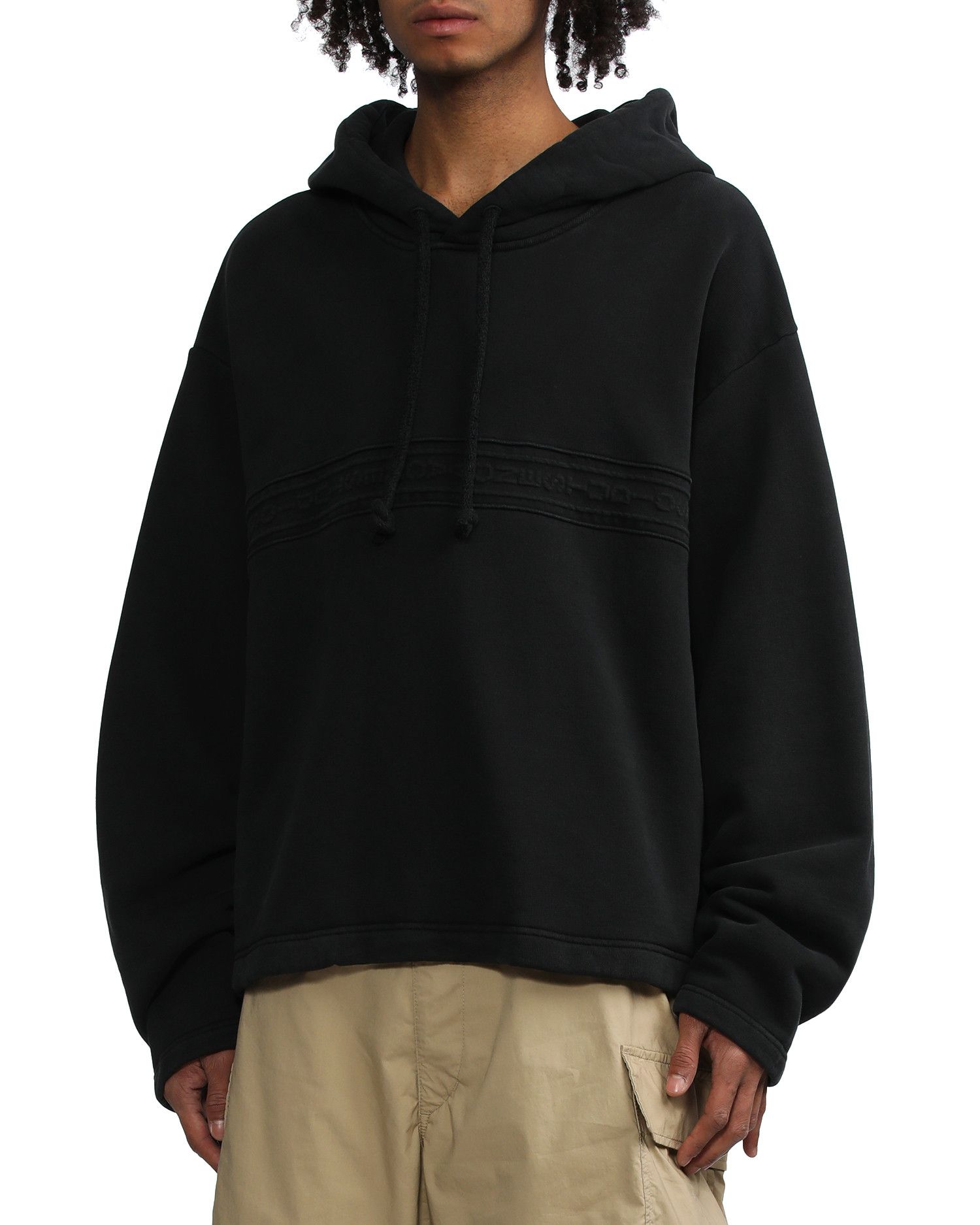 Acne Studios Acne Studios Logo Decorative Hooded Sweatshirt Size US M / EU 48-50 / 2 - 3 Thumbnail