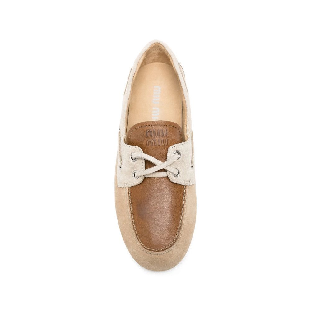 Miu Miu Miu Miu NEUTRALS Loafers Size US 10 / IT 40 - 3 Thumbnail