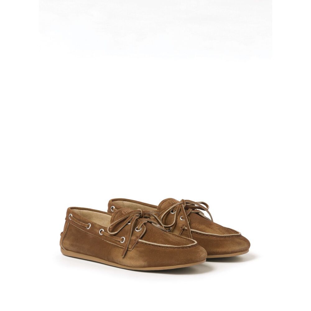 Miu Miu Miu Miu BROWN Loafers Size US 10 / IT 40 - 3 Thumbnail
