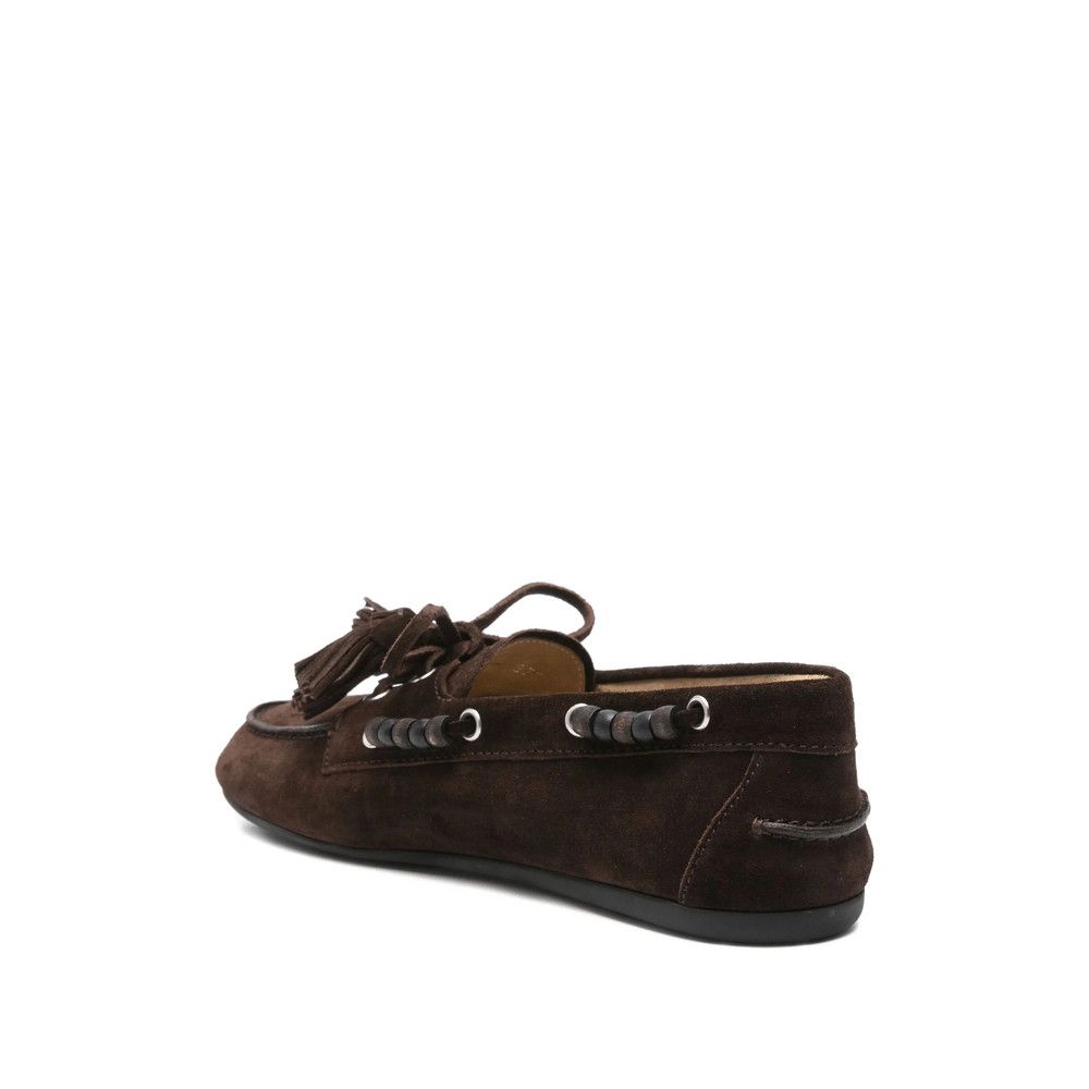 Miu Miu Miu Miu BROWN Loafers Size US 7.5 / IT 37.5 - 2 Thumbnail