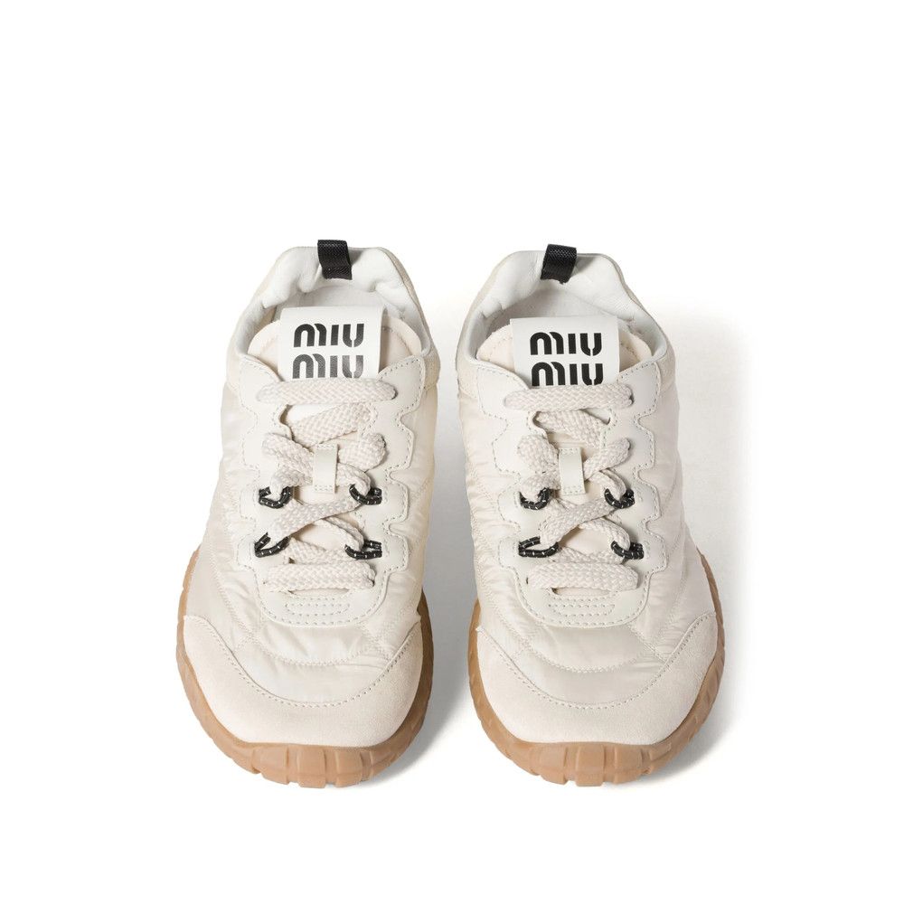 Miu Miu Miu Miu NEUTRALS Trainers Size US 8 / IT 38 - 4 Thumbnail