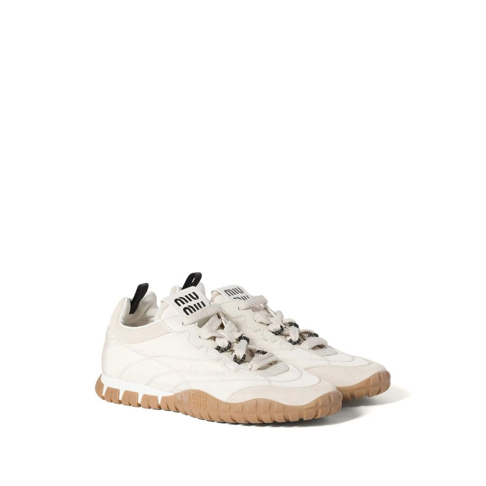 Miu Miu Miu Miu NEUTRALS Trainers Size US 8 / IT 38 - 3 Thumbnail
