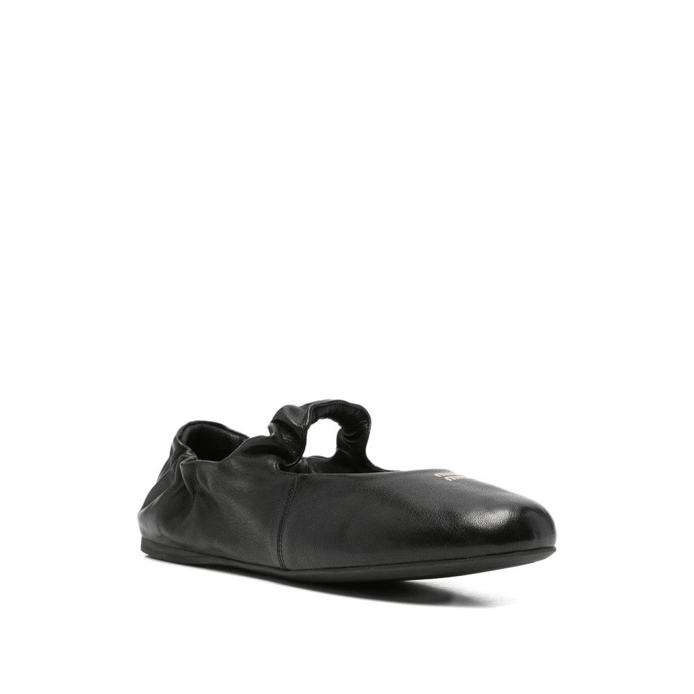 Miu Miu Miu Miu BLACK Ballet Flats Size US 7 / IT 37 - 2 Thumbnail