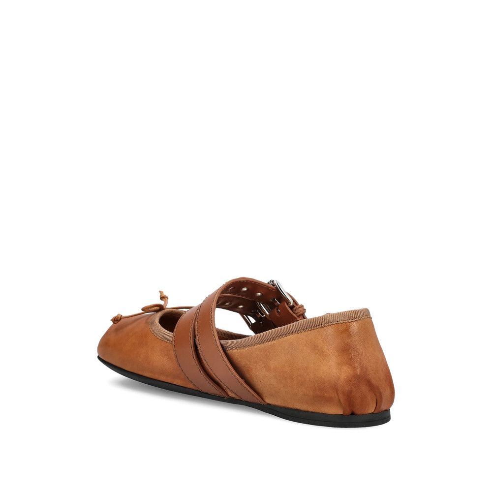 Miu Miu Miu Miu BROWN Ballet Flats Size US 6 / IT 36 - 4 Thumbnail