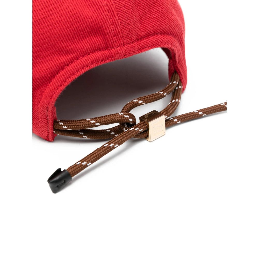 Miu Miu Miu Miu RED Hats Size ONE SIZE - 2 Thumbnail