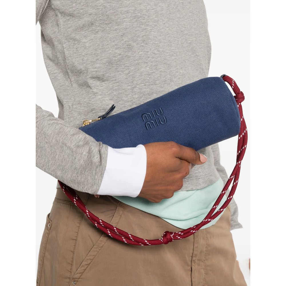 Miu Miu Miu Miu BLUE Shoulder Bags Size ONE SIZE - 3 Thumbnail