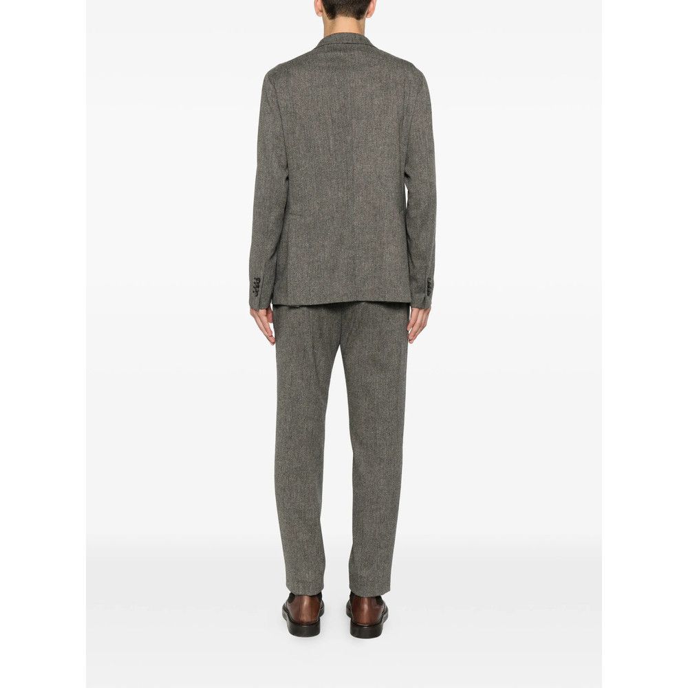 Tagliatore Tagliatore GREY Suits - Double Breasted Suits Size US L / EU 52-54 / 3 - 4 Thumbnail