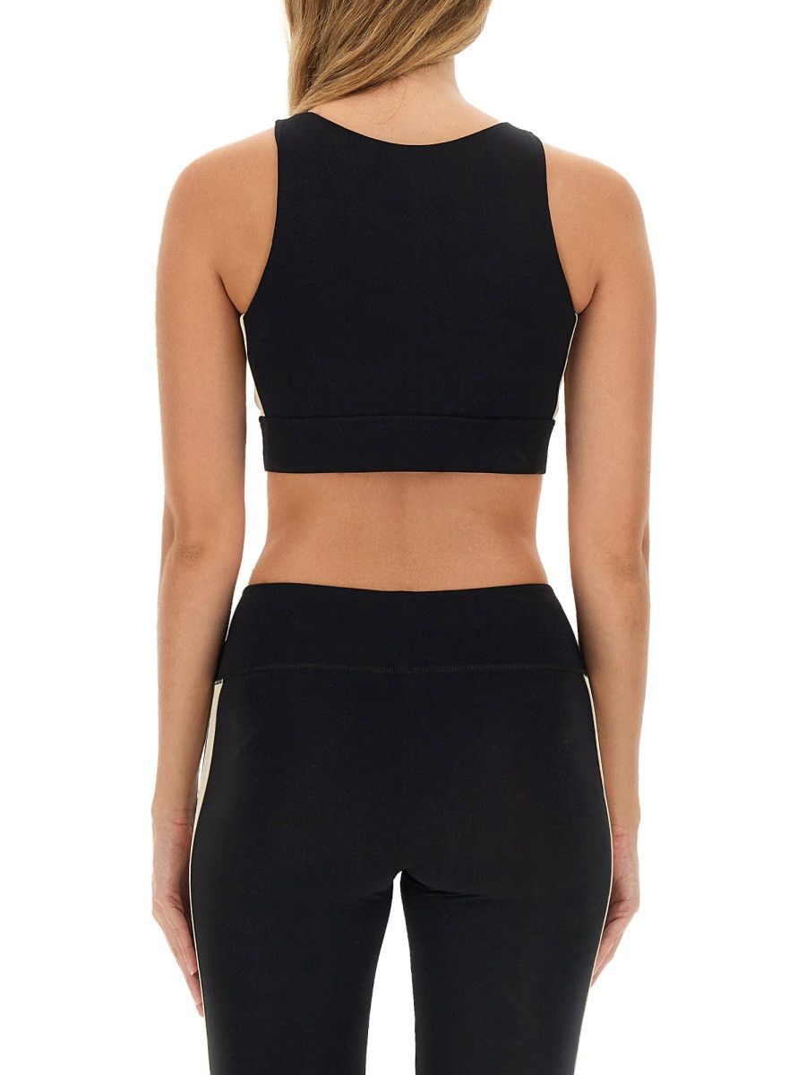 Palm Angels PALM ANGELS TOPS WITH LOGO - BLACK Size S / US 4 / IT 40 - 3 Thumbnail