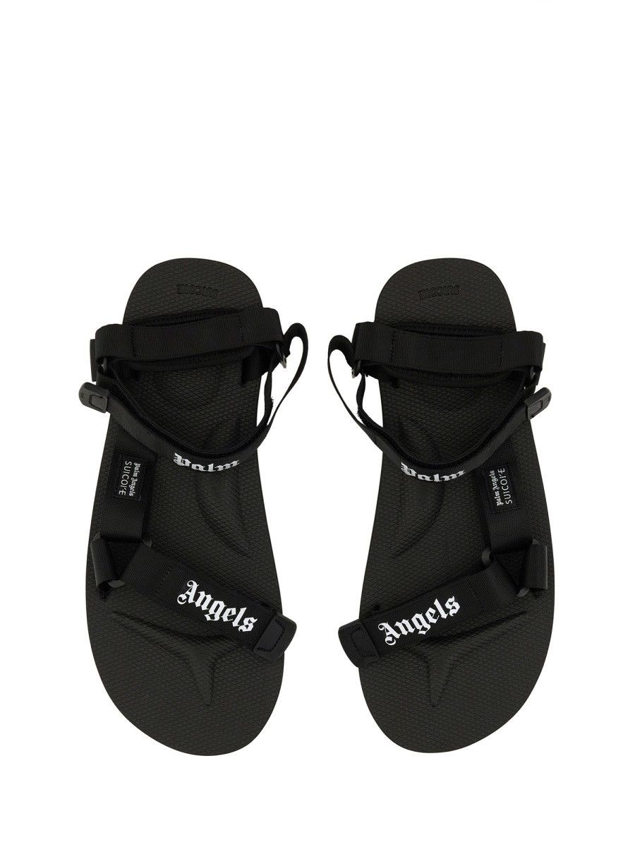 Palm Angels PALM ANGELS PALM ANGELS X SUICOKE SANDAL - BLACK (UK 4½) Size US 5.5 / EU 38 - 6 Thumbnail