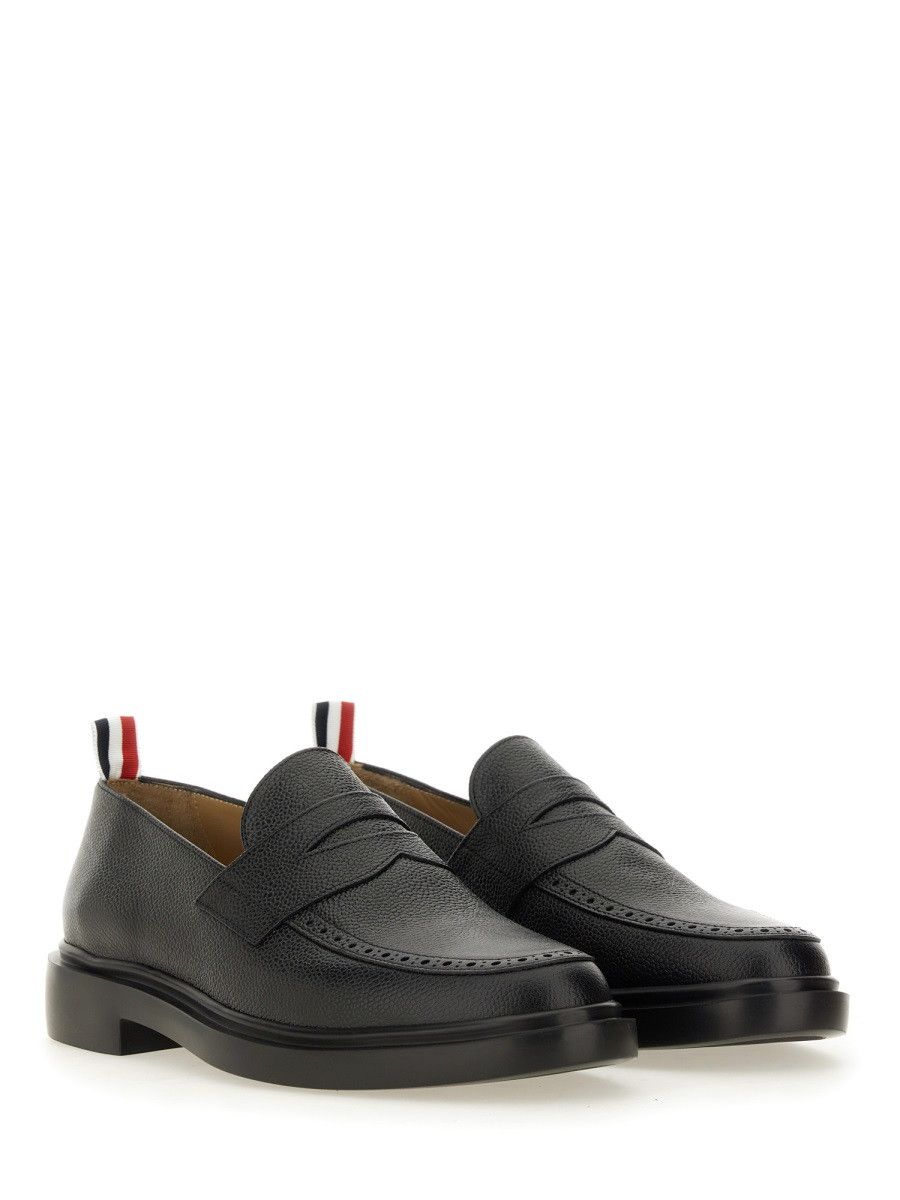 Thom Browne THOM BROWNE MOCCASIN "PENNY" - BLACK (US 8½) Size US 8.5 / EU 41-42 - 4 Thumbnail