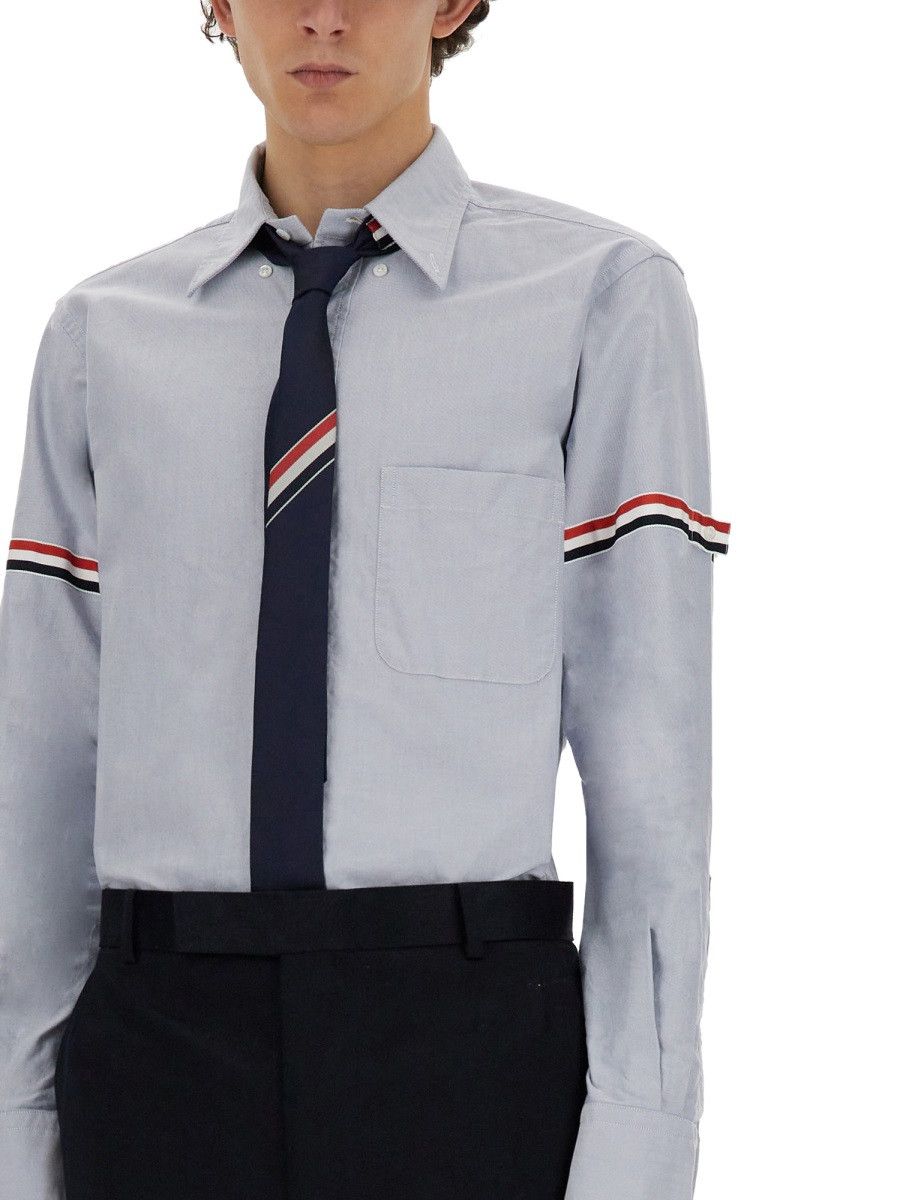 Thom Browne THOM BROWNE CLASSIC SHIRT - BLUE (JP 3) Size US L / EU 52-54 / 3 - 3 Thumbnail