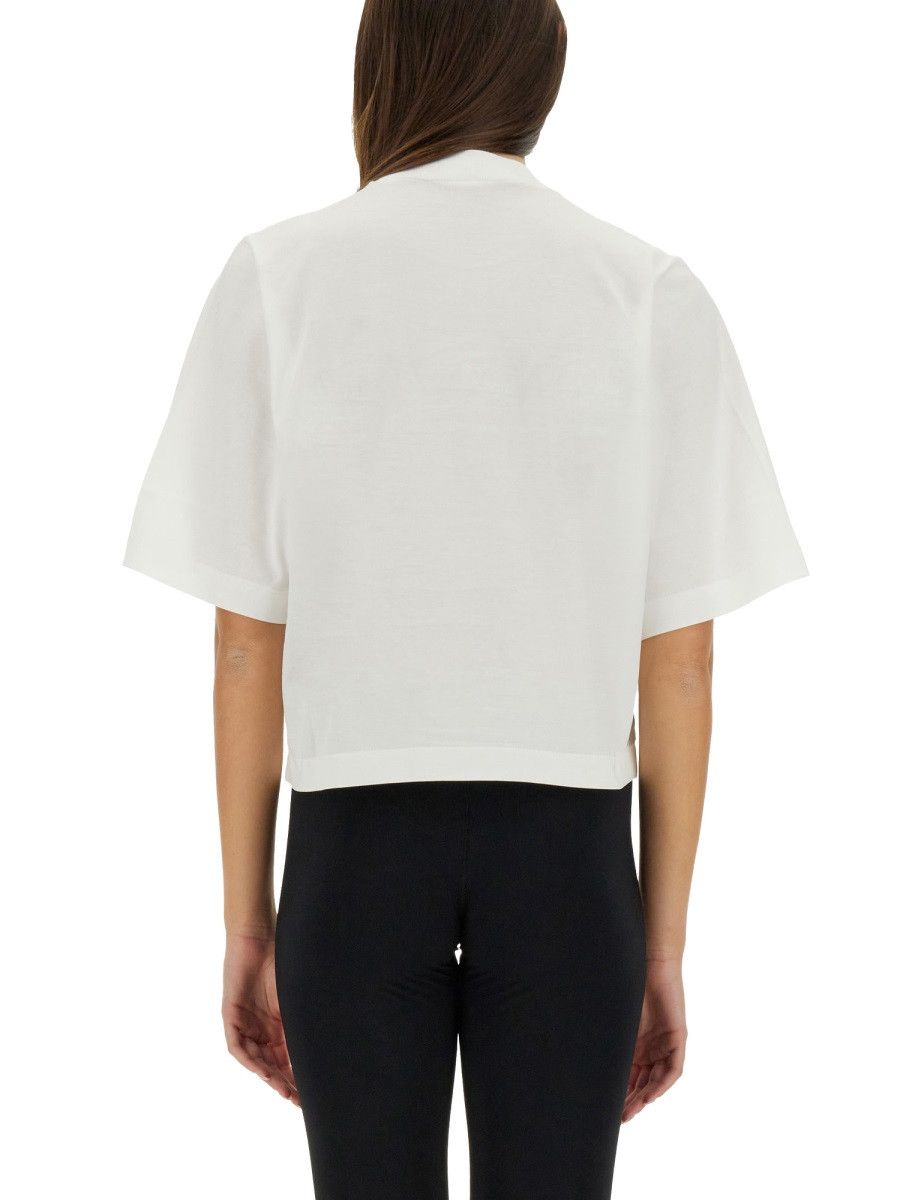 Palm Angels PALM ANGELS T-SHIRT WITH LOGO - WHITE Size XS / US 0-2 / IT 36-38 - 3 Thumbnail